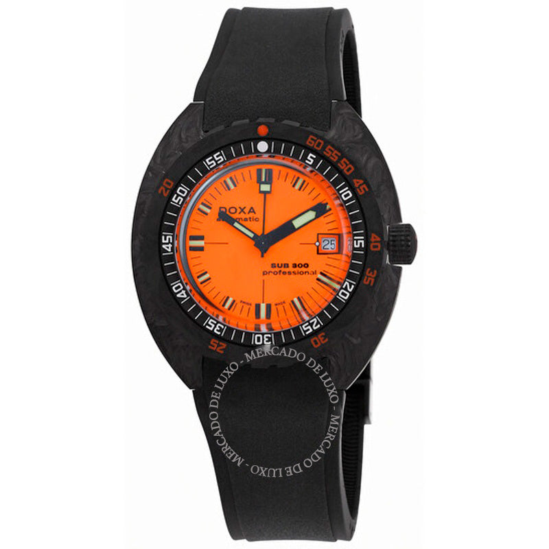 Relógio SUB 300 Profissional Automático Mostrador Laranja 42 mm - Mercado de Luxo - O Maior E-Commerce de Bens, Produtos e Serviços de Luxo do Brasil.