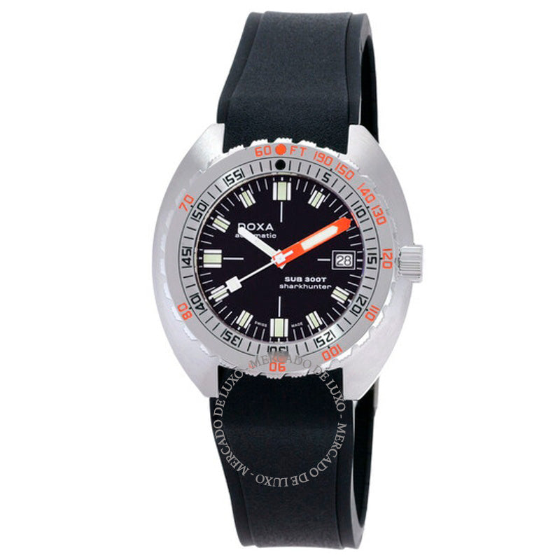 Relógio Sharkhunter Automático Mostrador Preto  - Mercado de Luxo - O Maior E-Commerce de Bens, Produtos e Serviços de Luxo do Brasil.