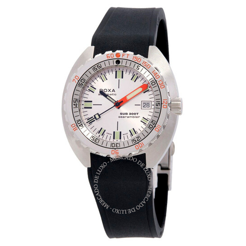 Relógio Searambler Automático Mostrador Prateado 42 mm - Mercado de Luxo - O Maior E-Commerce de Bens, Produtos e Serviços de Luxo do Brasil.