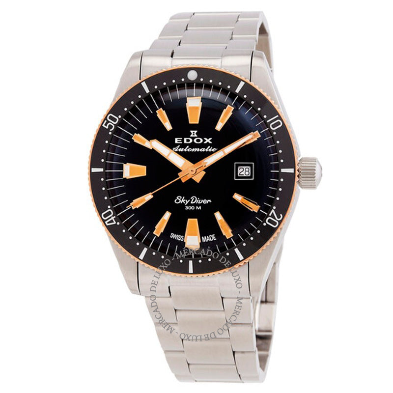 Relógio Skydiver Automático Mostrador Preto 42 mm - Mercado de Luxo - O Maior E-Commerce de Bens, Produtos e Serviços de Luxo do Brasil.