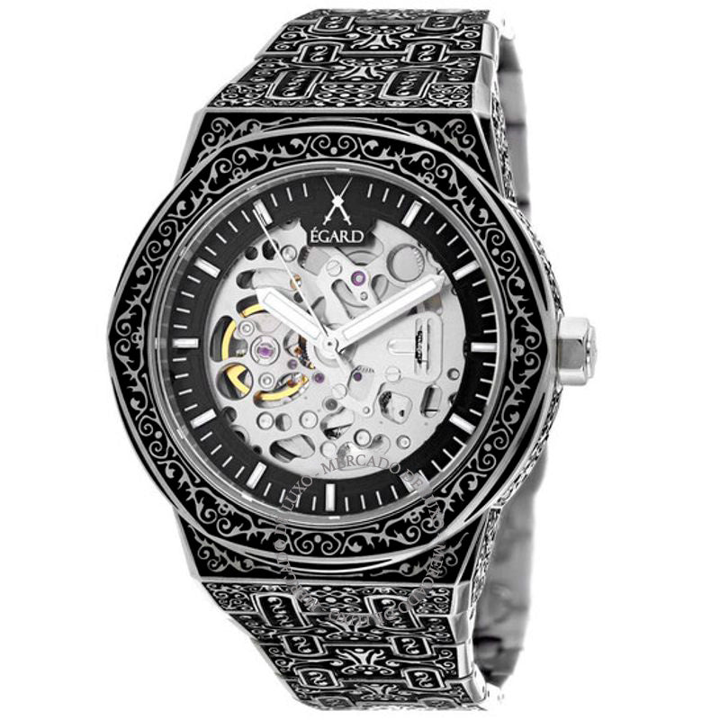 Relógio Bermuda Skeleton Quartz Silver Dial 42 mm - Mercado de Luxo - O Maior E-Commerce de Bens, Produtos e Serviços de Luxo do Brasil.