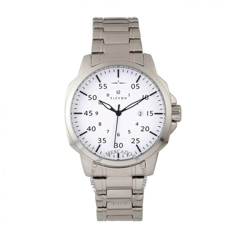 Relógio Mostrador branco Hughes 50 mm - Mercado de Luxo - O Maior E-Commerce de Bens, Produtos e Serviços de Luxo do Brasil.
