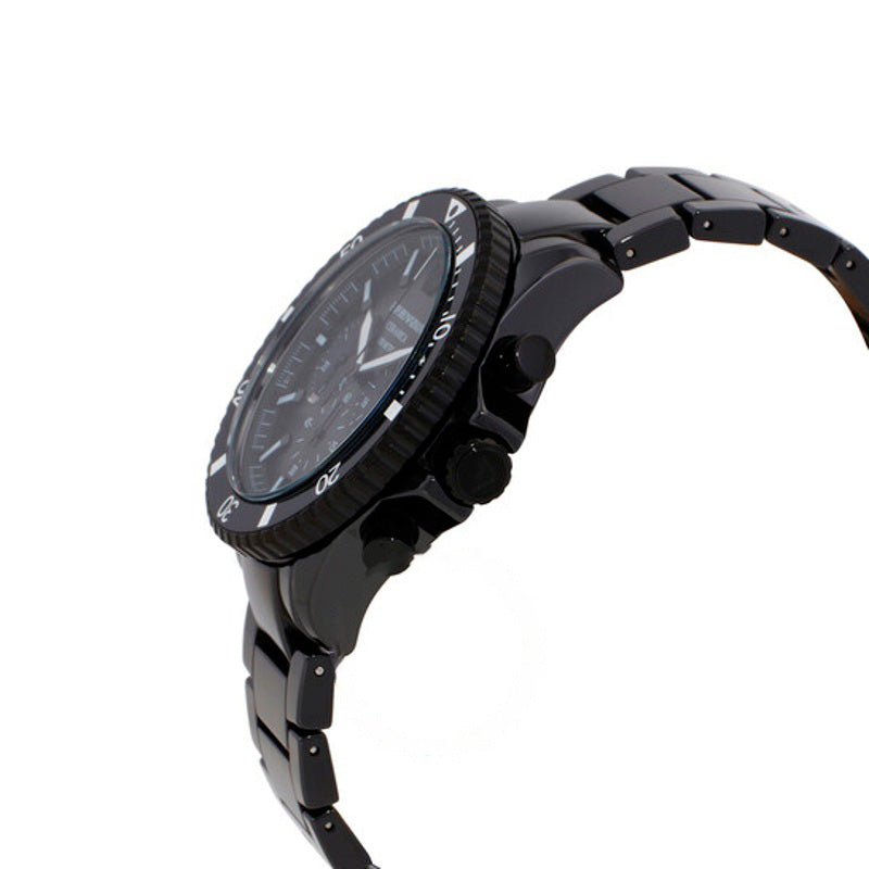 Relógio Cronógrafo Cerâmica Quartzo Mostrador Preto 43 mm - Mercado de Luxo - O Maior E-Commerce de Bens, Produtos e Serviços de Luxo do Brasil.