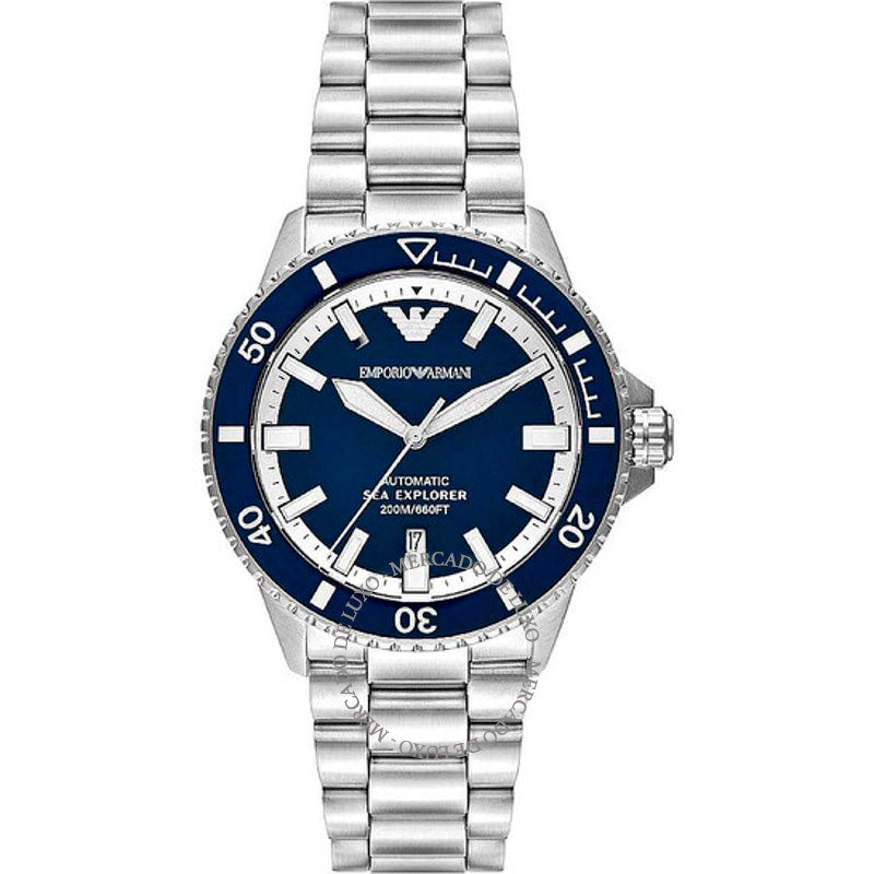 Relógio Sea Explorer Automático Mostrador Azul  - Mercado de Luxo - O Maior E-Commerce de Bens, Produtos e Serviços de Luxo do Brasil.