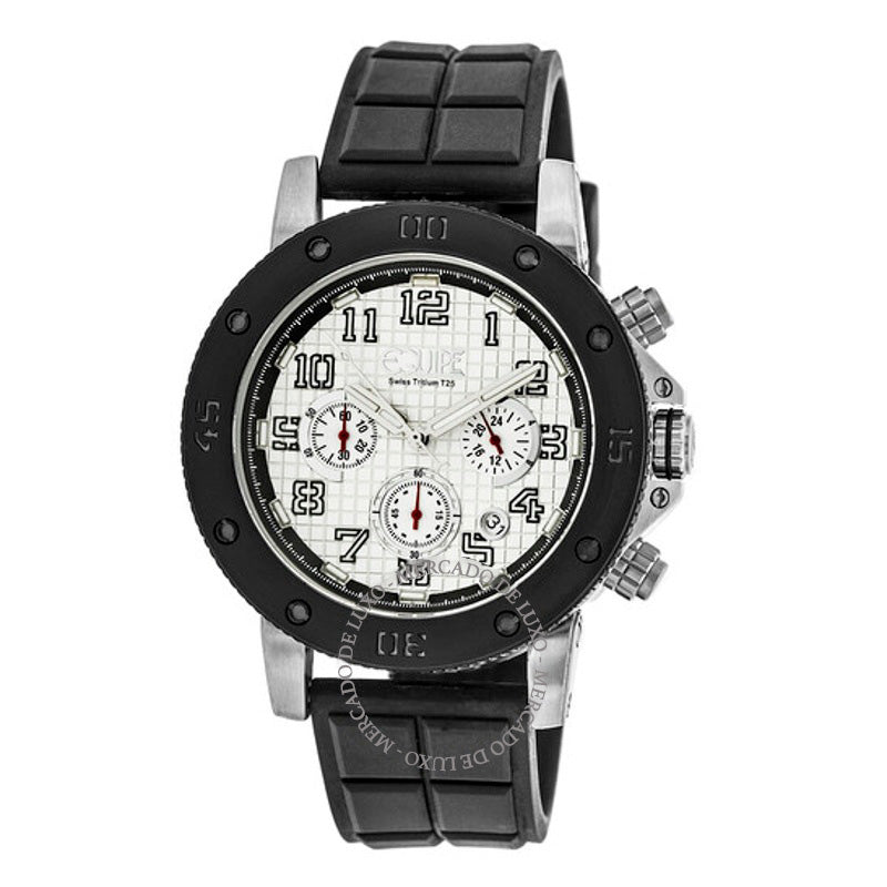 Relógio Cronógrafo Arciforme de Trítio Mostrador Prateado 49 mm - Mercado de Luxo - O Maior E-Commerce de Bens, Produtos e Serviços de Luxo do Brasil.
