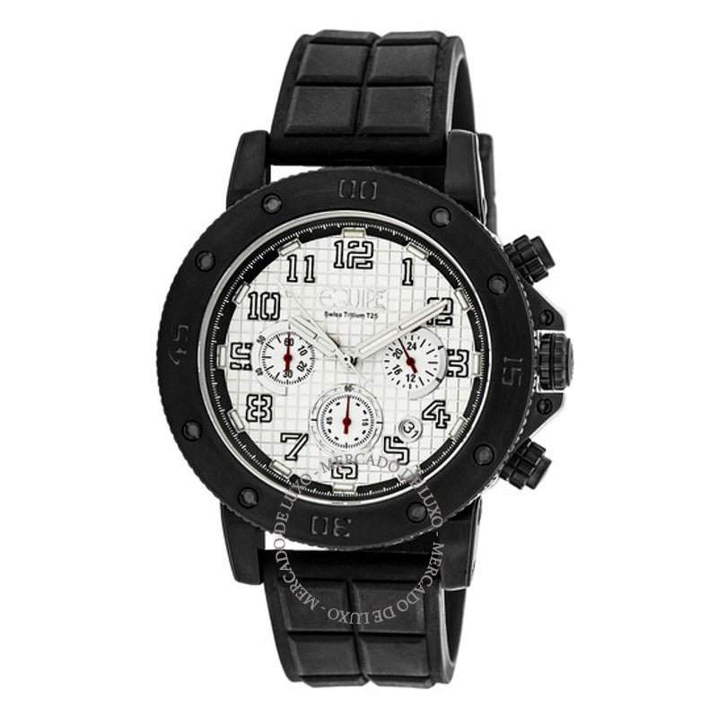 Relógio Cronógrafo Arciforme de Trítio Mostrador Prateado 49 mm - Mercado de Luxo - O Maior E-Commerce de Bens, Produtos e Serviços de Luxo do Brasil.