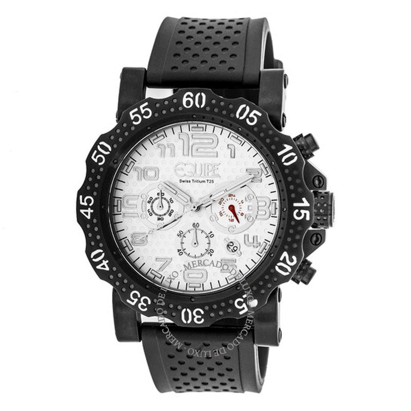 Relógio Cronógrafo de rebite de trítio com mostrador branco 49 mm - Mercado de Luxo - O Maior E-Commerce de Bens, Produtos e Serviços de Luxo do Brasil.