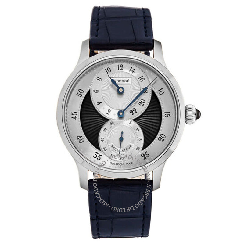 Relógio Agathon Corda Manual Mostrador Prateado 40 mm - Mercado de Luxo - O Maior E-Commerce de Bens, Produtos e Serviços de Luxo do Brasil.