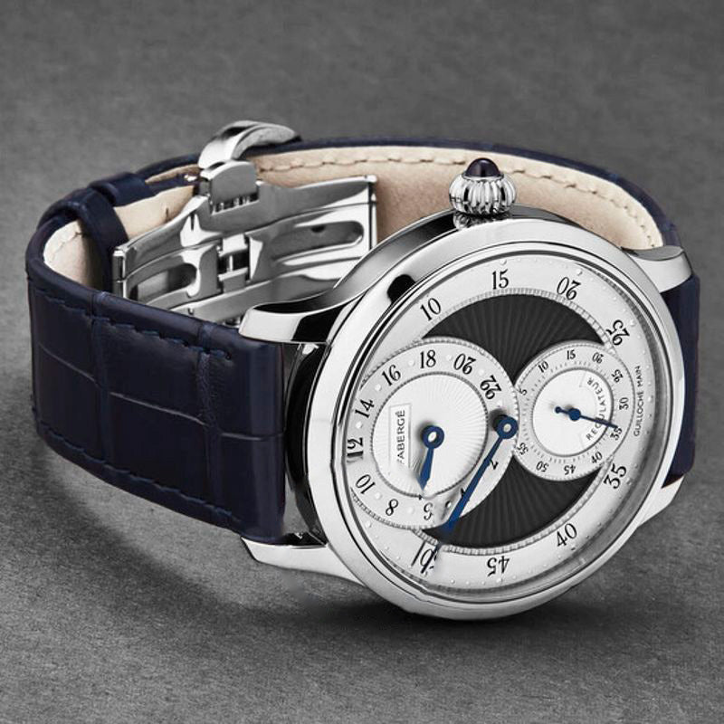 Relógio Agathon Corda Manual Mostrador Prateado 40 mm - Mercado de Luxo - O Maior E-Commerce de Bens, Produtos e Serviços de Luxo do Brasil.