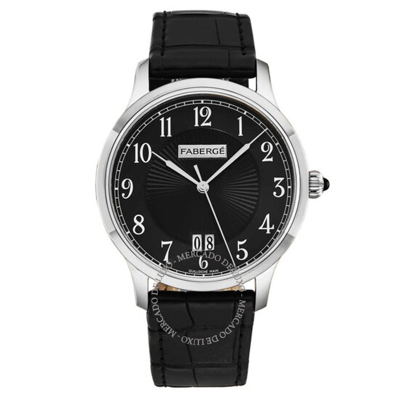 Relógio Agathon Automático Mostrador Preto 40 mm - Mercado de Luxo - O Maior E-Commerce de Bens, Produtos e Serviços de Luxo do Brasil.