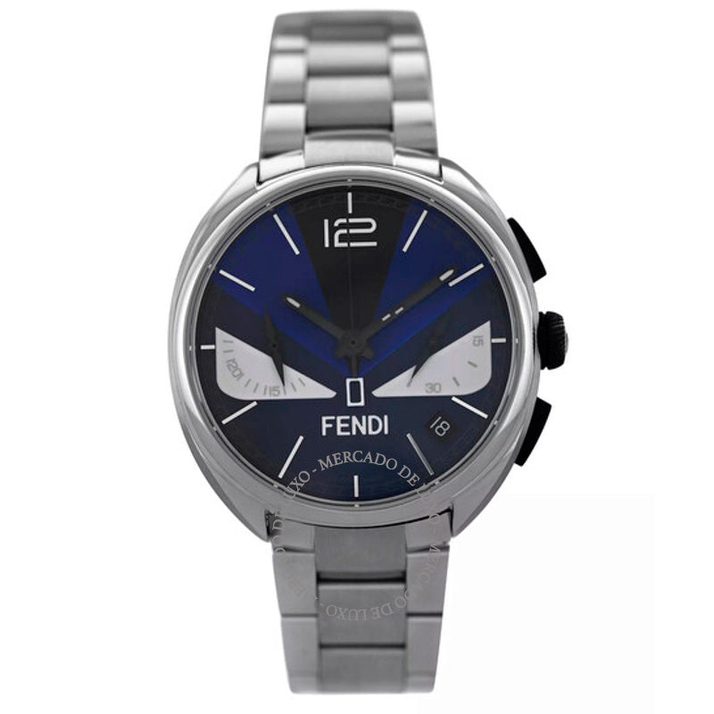 Relógio Momento Bugs Quartzo Mostrador Azul 40 mm - Mercado de Luxo - O Maior E-Commerce de Bens, Produtos e Serviços de Luxo do Brasil.