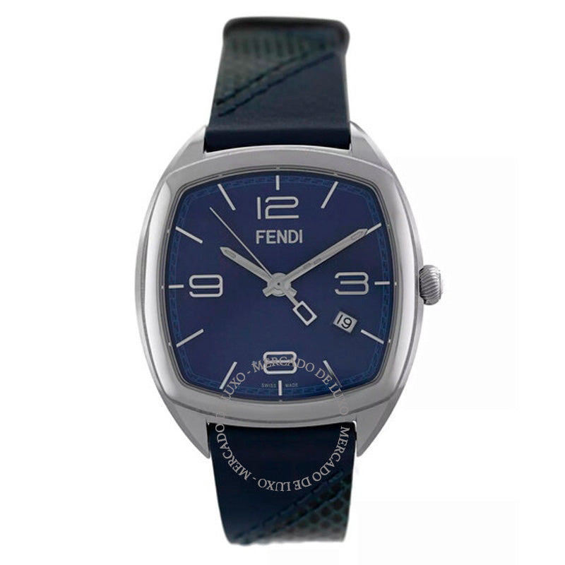 Relógio Momento Quartzo Mostrador Azul 39 mm - Mercado de Luxo - O Maior E-Commerce de Bens, Produtos e Serviços de Luxo do Brasil.