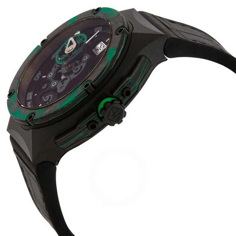 Relógio Crazy Wheel Automático Mostrador Preto 43 mm - Mercado de Luxo - O Maior E-Commerce de Bens, Produtos e Serviços de Luxo do Brasil.