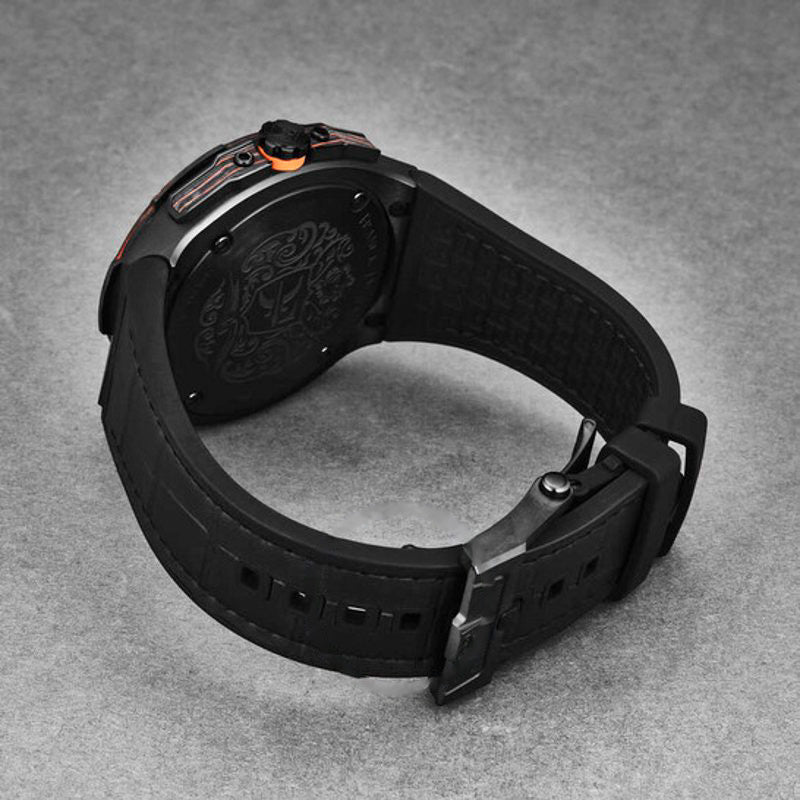 Relógio Diver Automático Mostrador Laranja  - Mercado de Luxo - O Maior E-Commerce de Bens, Produtos e Serviços de Luxo do Brasil.