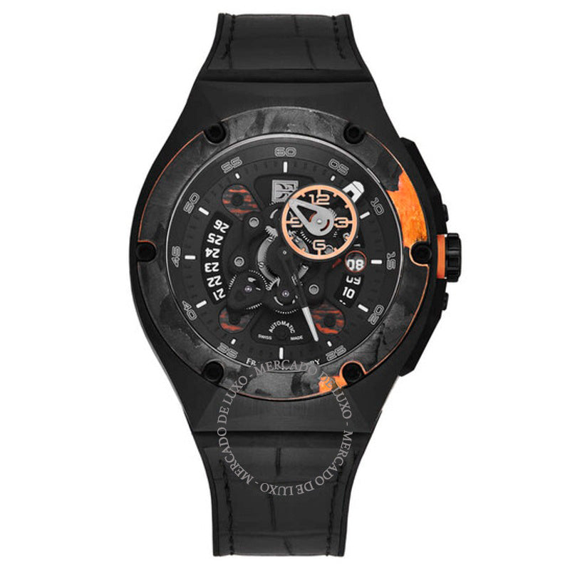 Relógio Crazy Wheel Mostrador Preto 43 mm - Mercado de Luxo - O Maior E-Commerce de Bens, Produtos e Serviços de Luxo do Brasil.