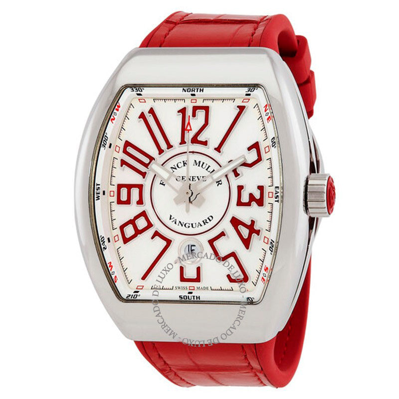 Relógio Vanguard Automático Mostrador Branco 45 mm - Mercado de Luxo - O Maior E-Commerce de Bens, Produtos e Serviços de Luxo do Brasil.