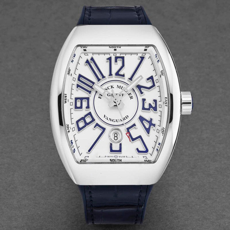 Relógio Vanguard Automático Mostrador Branco 45 mm - Mercado de Luxo - O Maior E-Commerce de Bens, Produtos e Serviços de Luxo do Brasil.