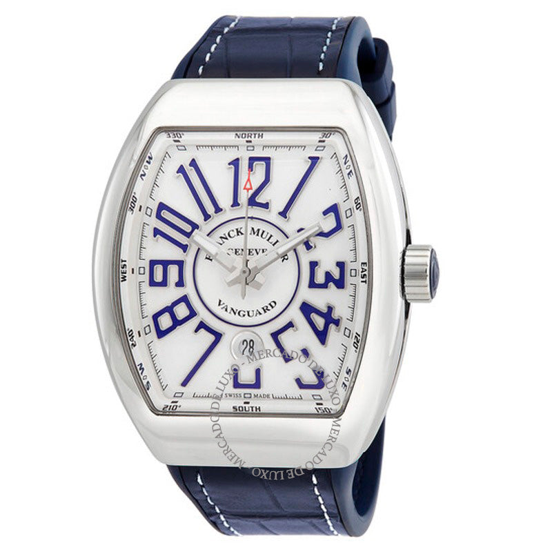 Relógio Vanguard Automático Mostrador Branco  - Mercado de Luxo - O Maior E-Commerce de Bens, Produtos e Serviços de Luxo do Brasil.
