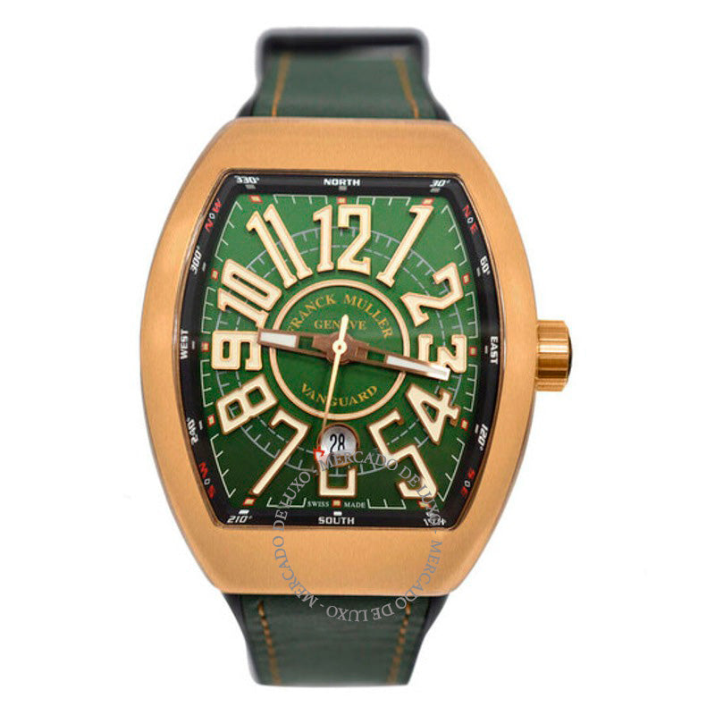 Relógio Vanguard Automático Mostrador Verde 44 mm - Mercado de Luxo - O Maior E-Commerce de Bens, Produtos e Serviços de Luxo do Brasil.