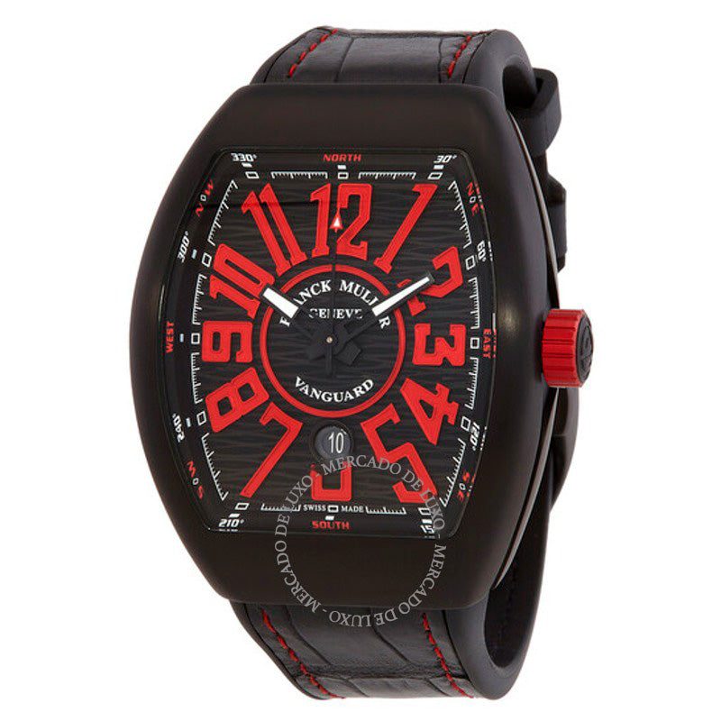 Relógio Vanguard Automático Mostrador Preto 45 mm - Mercado de Luxo - O Maior E-Commerce de Bens, Produtos e Serviços de Luxo do Brasil.