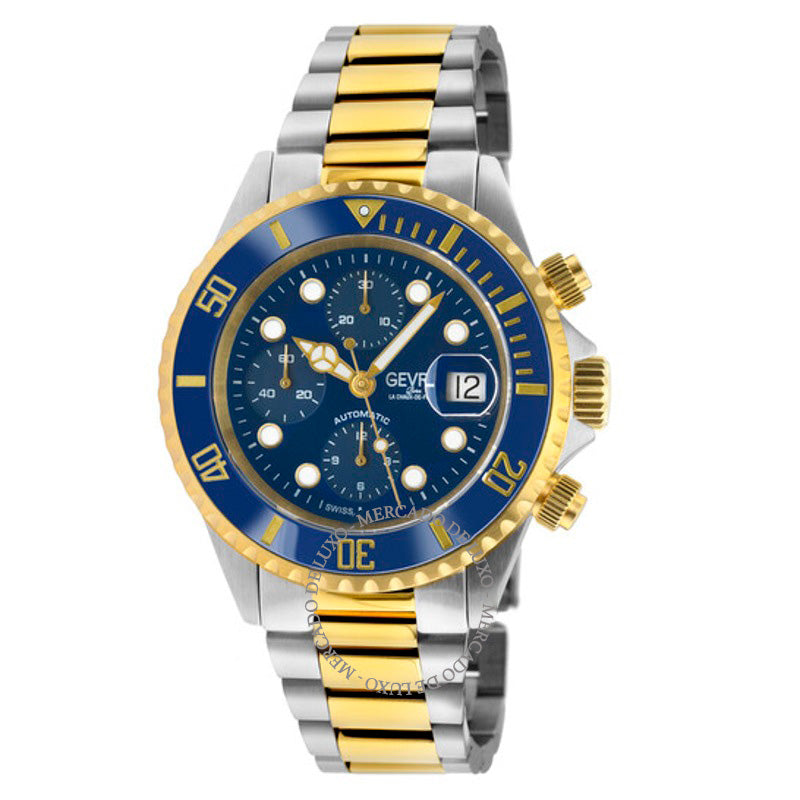 Relógio Wall Street Chrono Cronógrafo Automático Mostrador Azul 43 mm - Mercado de Luxo - O Maior E-Commerce de Bens, Produtos e Serviços de Luxo do Brasil.