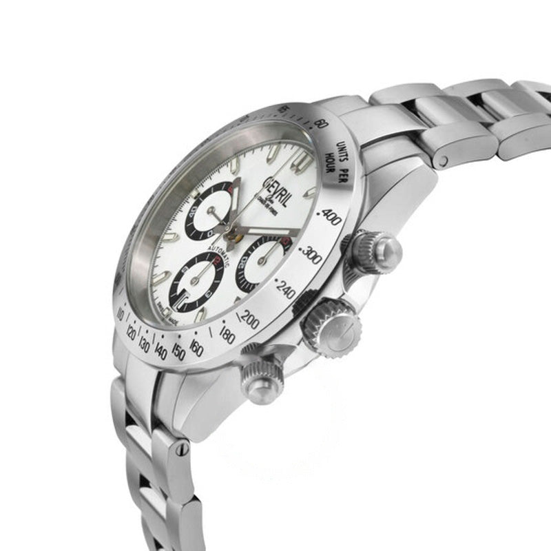 Relógio Cronógrafo Automático New Amsterdam Mostrador Branco 40 mm - Mercado de Luxo - O Maior E-Commerce de Bens, Produtos e Serviços de Luxo do Brasil.