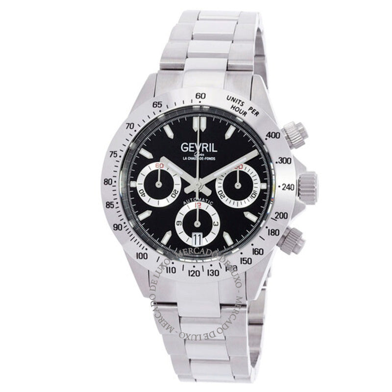 Relógio Cronógrafo Automático New Amsterdam Mostrador Preto 40 mm - Mercado de Luxo - O Maior E-Commerce de Bens, Produtos e Serviços de Luxo do Brasil.