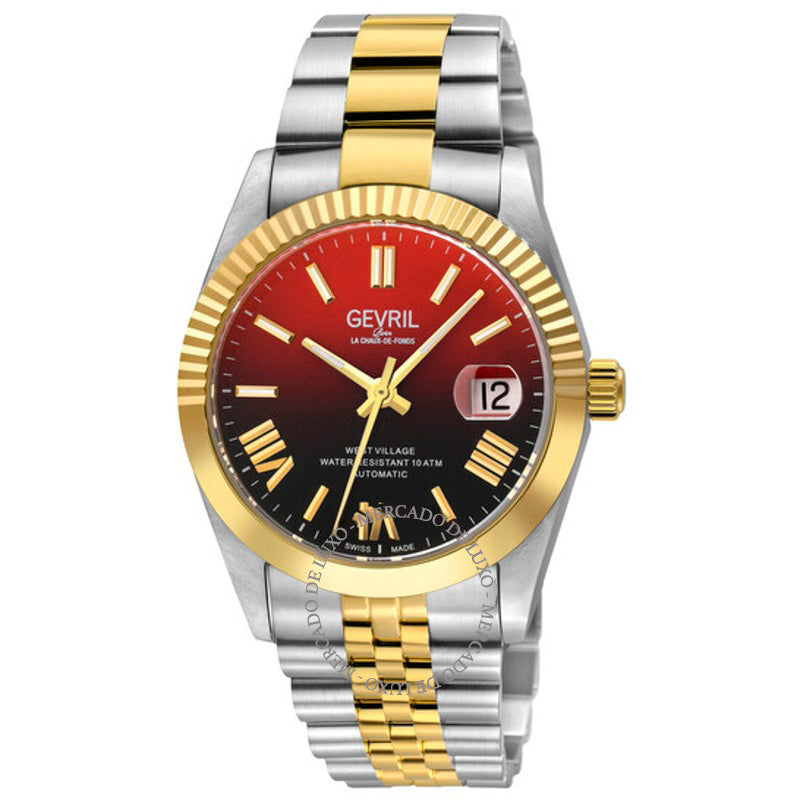 Relógio West Village Fusion Elite Automático Mostrador Vermelho  - Mercado de Luxo - O Maior E-Commerce de Bens, Produtos e Serviços de Luxo do Brasil.