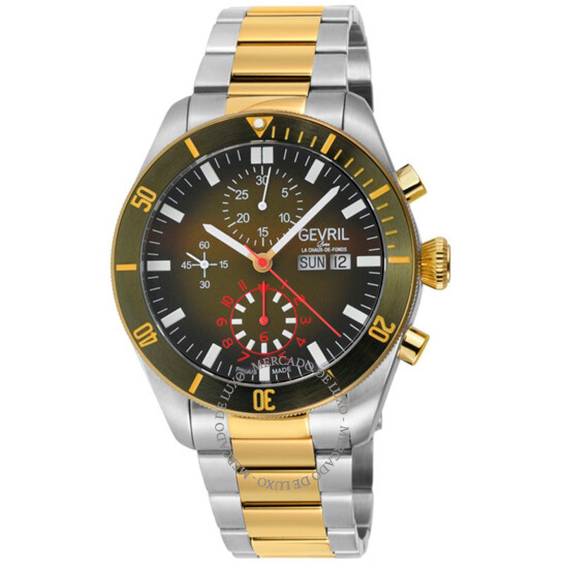 Relógio Yorkville Cronógrafo Automático Mostrador Verde 43 mm - Mercado de Luxo - O Maior E-Commerce de Bens, Produtos e Serviços de Luxo do Brasil.