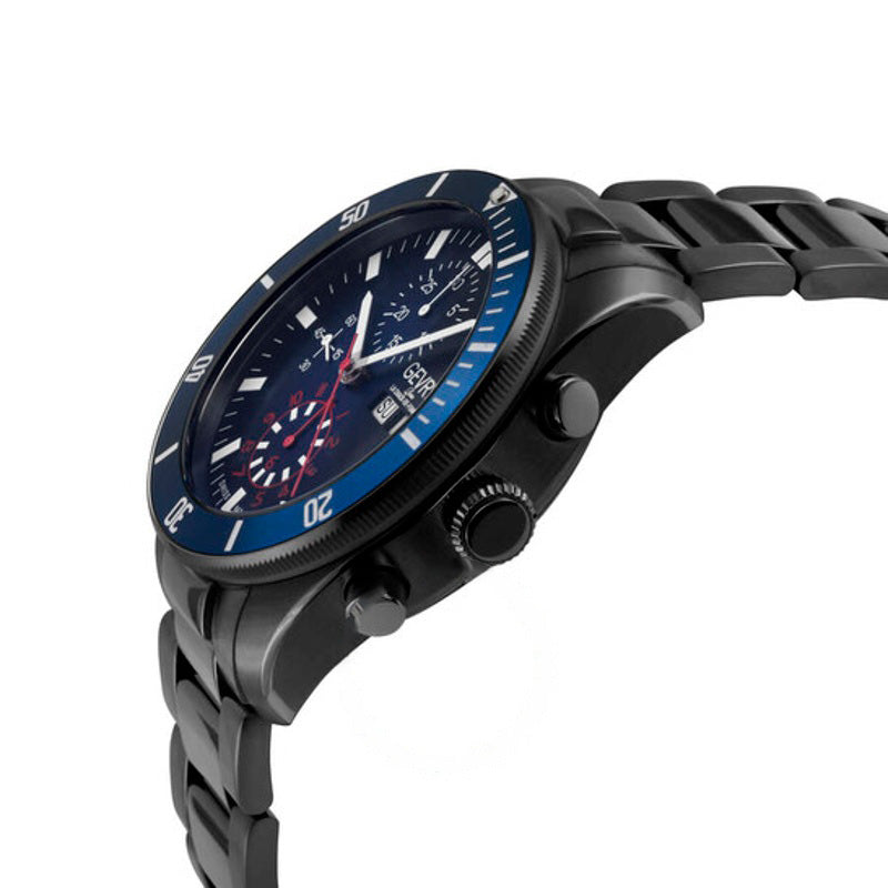 Relógio Yorkville Cronógrafo Automático Mostrador Azul 43 mm - Mercado de Luxo - O Maior E-Commerce de Bens, Produtos e Serviços de Luxo do Brasil.