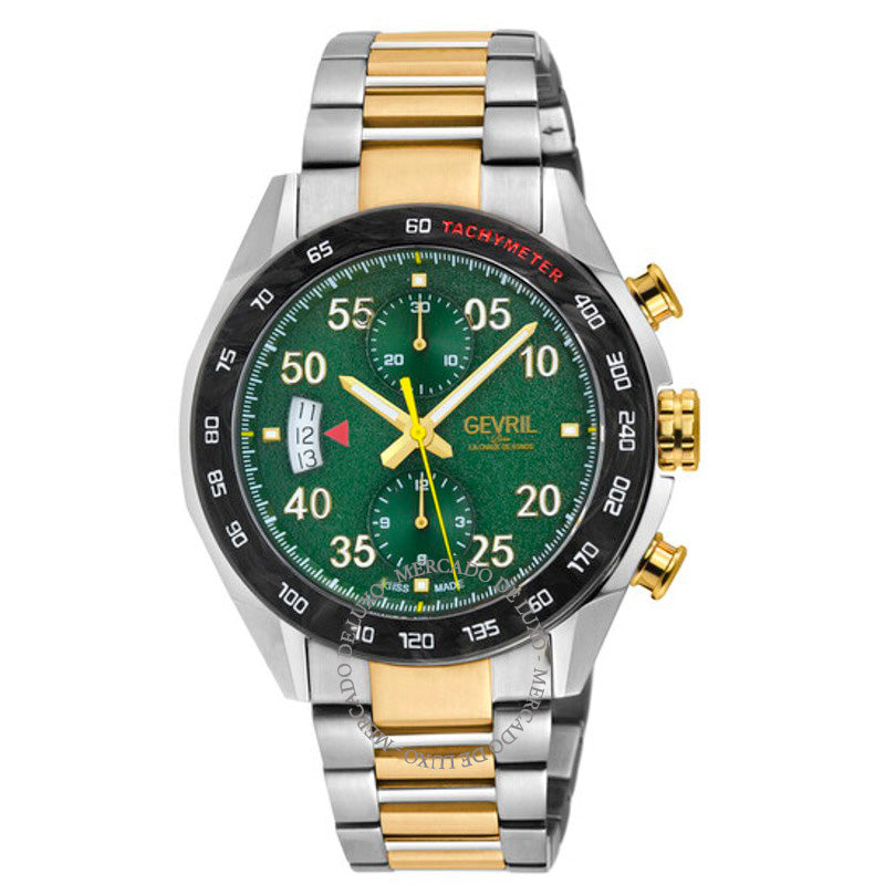 Relógio Ascari Cronógrafo Automático Mostrador Verde 42 mm - Mercado de Luxo - O Maior E-Commerce de Bens, Produtos e Serviços de Luxo do Brasil.
