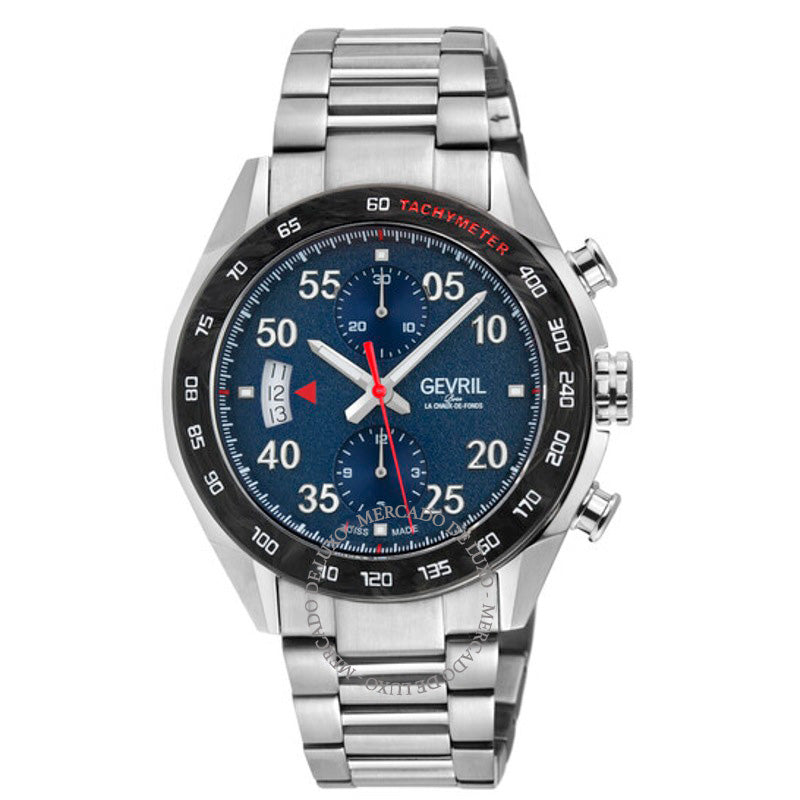 Relógio Ascari Cronógrafo Automático Mostrador Azul 42 mm - Mercado de Luxo - O Maior E-Commerce de Bens, Produtos e Serviços de Luxo do Brasil.