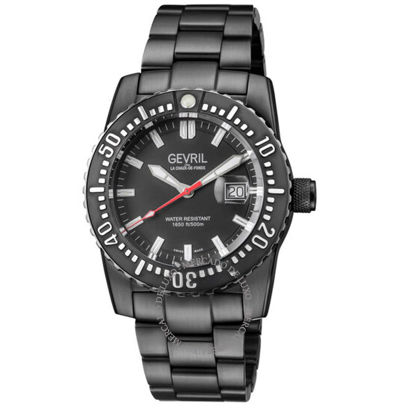 Relógio Canal St Divers Automático Mostrador Preto 45 mm - Mercado de Luxo - O Maior E-Commerce de Bens, Produtos e Serviços de Luxo do Brasil.
