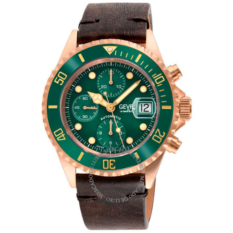 Relógio Cronógrafo Wallstreet Mostrador Verde 44 mm - Mercado de Luxo - O Maior E-Commerce de Bens, Produtos e Serviços de Luxo do Brasil.