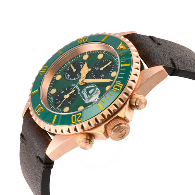 Relógio Cronógrafo Wallstreet Mostrador Verde 44 mm - Mercado de Luxo - O Maior E-Commerce de Bens, Produtos e Serviços de Luxo do Brasil.