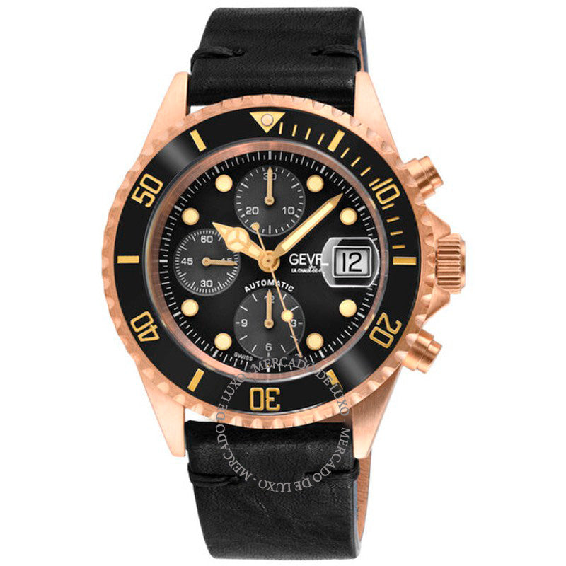 Relógio Cronógrafo Wallstreet Mostrador Preto 44 mm - Mercado de Luxo - O Maior E-Commerce de Bens, Produtos e Serviços de Luxo do Brasil.