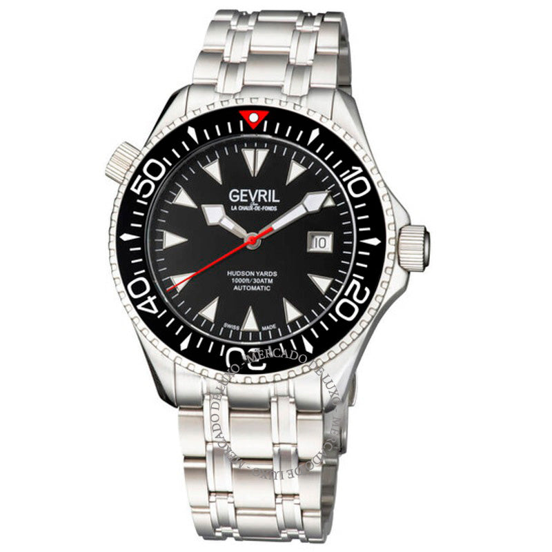 Relógio Hudson Yards Automático Mostrador Preto 43 mm - Mercado de Luxo - O Maior E-Commerce de Bens, Produtos e Serviços de Luxo do Brasil.