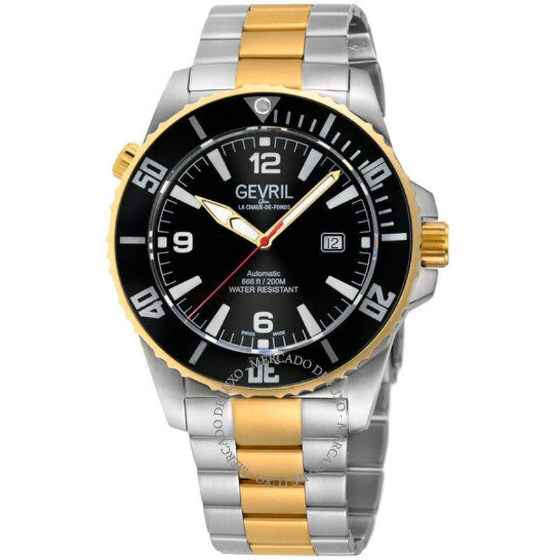 Relógio Canal Street Automático Mostrador Preto 46 mm - Mercado de Luxo - O Maior E-Commerce de Bens, Produtos e Serviços de Luxo do Brasil.