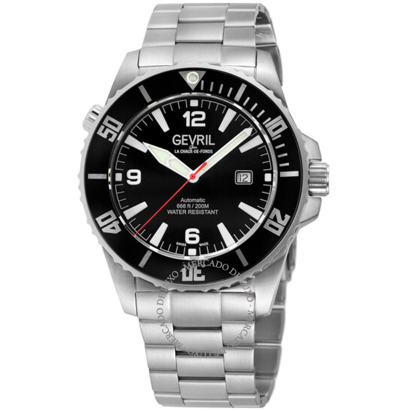 Relógio Canal Street Automático Mostrador Preto 46 mm - Mercado de Luxo - O Maior E-Commerce de Bens, Produtos e Serviços de Luxo do Brasil.