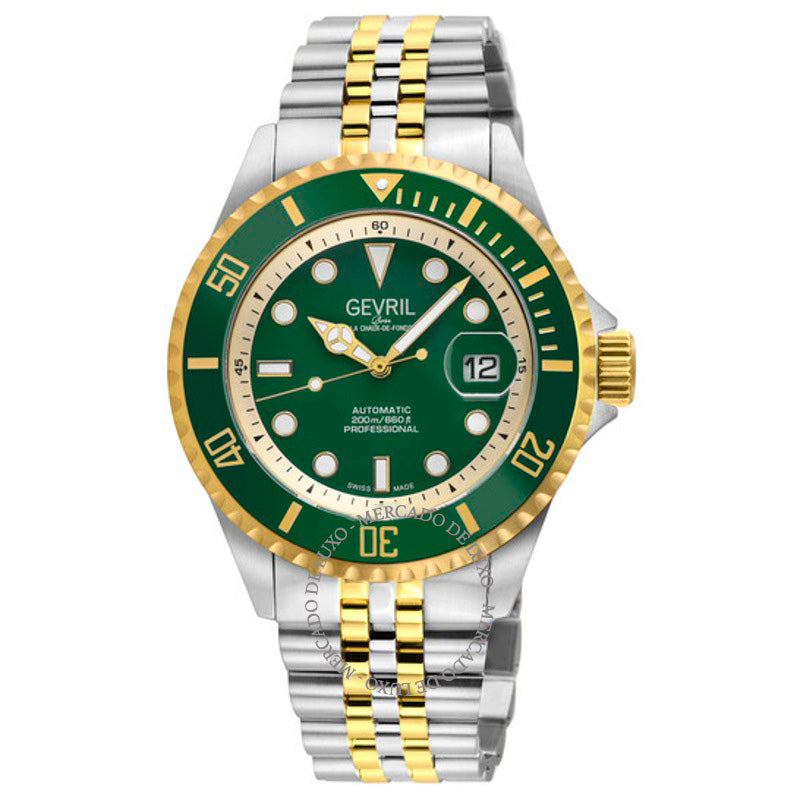 Relógio Mostrador Verde Automático Wall Street 43 mm - Mercado de Luxo - O Maior E-Commerce de Bens, Produtos e Serviços de Luxo do Brasil.