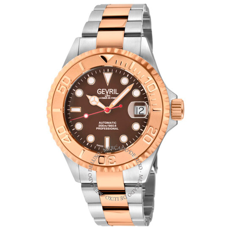 Relógio Wall Street Automático Mostrador Marrom 39 mm - Mercado de Luxo - O Maior E-Commerce de Bens, Produtos e Serviços de Luxo do Brasil.
