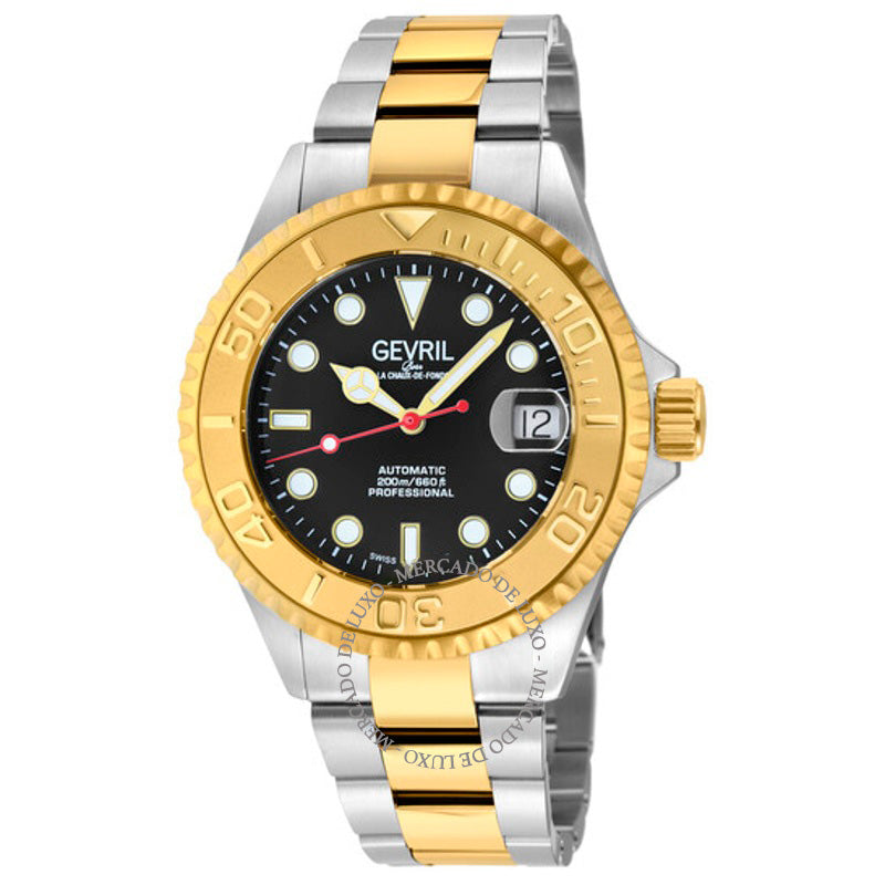 Relógio Wall Street Automático Mostrador Preto 39 mm - Mercado de Luxo - O Maior E-Commerce de Bens, Produtos e Serviços de Luxo do Brasil.