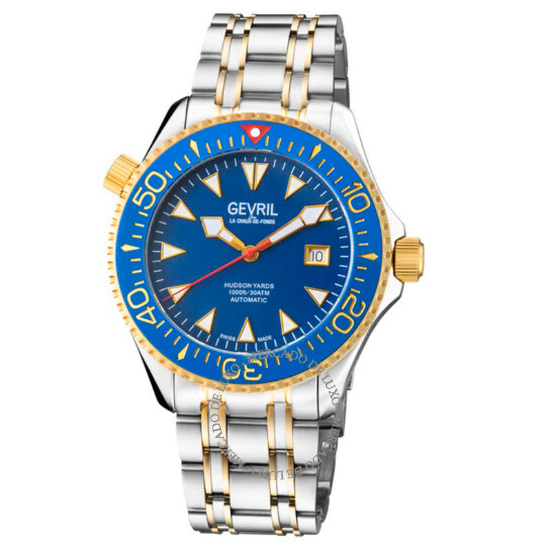 Relógio Hudson Yards Automático Mostrador Azul 43 mm - Mercado de Luxo - O Maior E-Commerce de Bens, Produtos e Serviços de Luxo do Brasil.