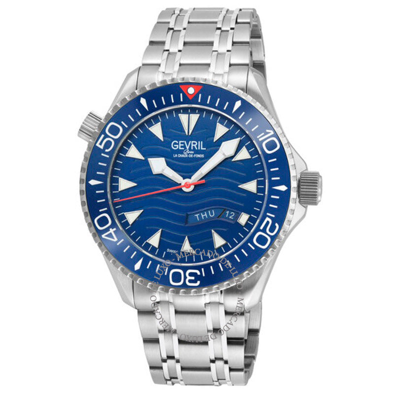 Relógio Hudson Yards Automático Mostrador Azul 43 mm - Mercado de Luxo - O Maior E-Commerce de Bens, Produtos e Serviços de Luxo do Brasil.