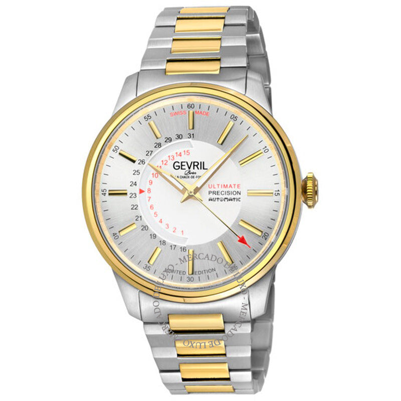 Relógio Guggenheim Automático Mostrador Prateado 44 mm - Mercado de Luxo - O Maior E-Commerce de Bens, Produtos e Serviços de Luxo do Brasil.