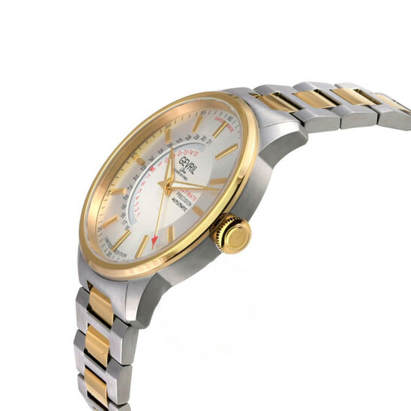 Relógio Guggenheim Automático Mostrador Prateado 44 mm - Mercado de Luxo - O Maior E-Commerce de Bens, Produtos e Serviços de Luxo do Brasil.
