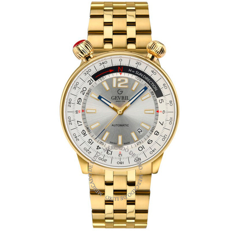 Relógio Wallabout Automático Mostrador Prateado 44 mm - Mercado de Luxo - O Maior E-Commerce de Bens, Produtos e Serviços de Luxo do Brasil.
