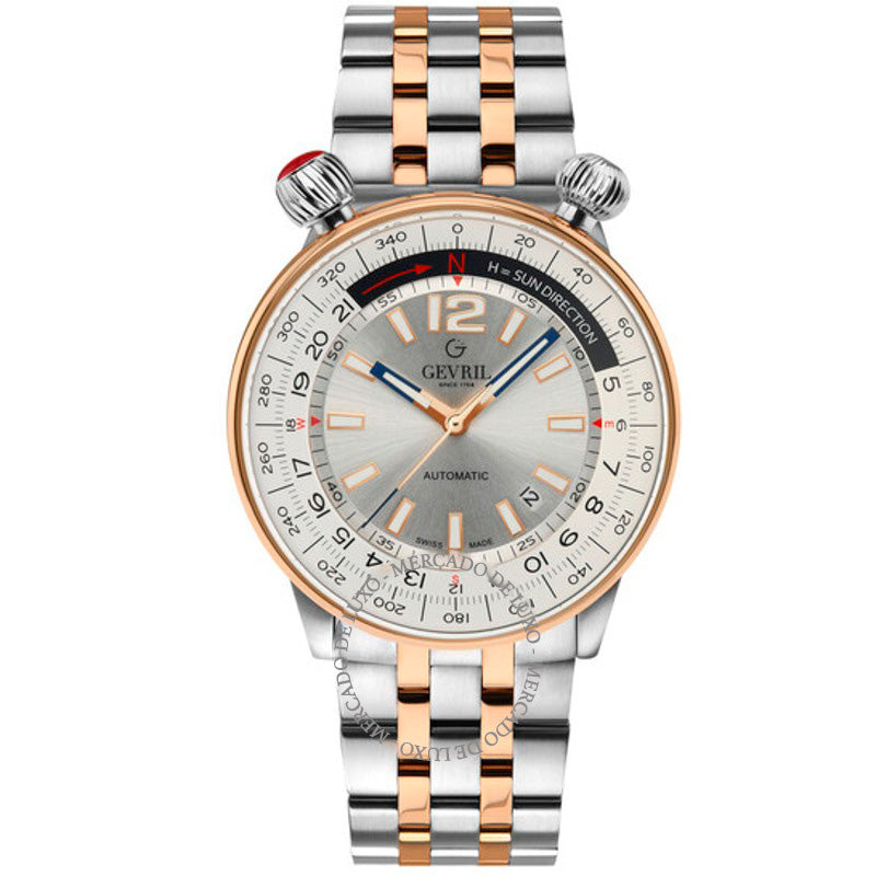 Relógio Wallabout Automático Mostrador Prateado 44 mm - Mercado de Luxo - O Maior E-Commerce de Bens, Produtos e Serviços de Luxo do Brasil.