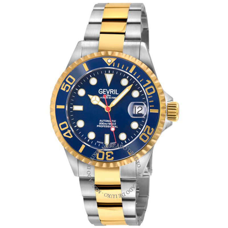 Relógio Mostrador Azul Automático Wall Street 39 mm - Mercado de Luxo - O Maior E-Commerce de Bens, Produtos e Serviços de Luxo do Brasil.
