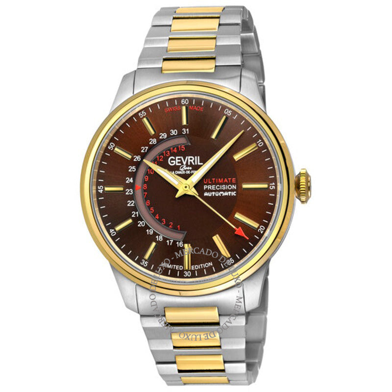 Relógio Guggenheim Automático Mostrador Marrom 44 mm - Mercado de Luxo - O Maior E-Commerce de Bens, Produtos e Serviços de Luxo do Brasil.